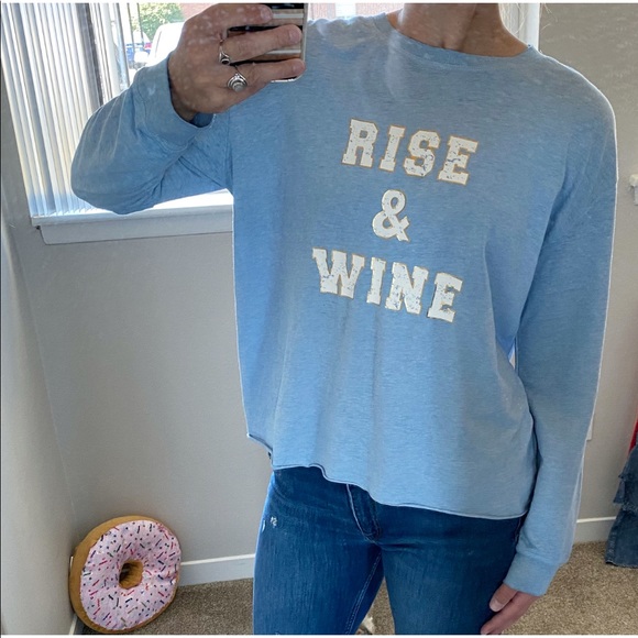 C&C California Tops - C&C california Rise and Wine long sleeve shirt med